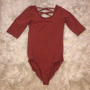 Half sleeve bodysuit